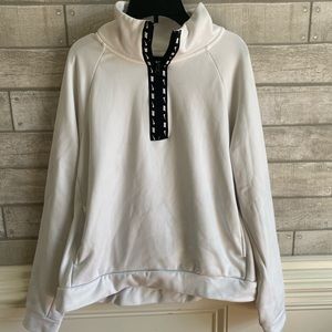 Nike crewneck half zip up